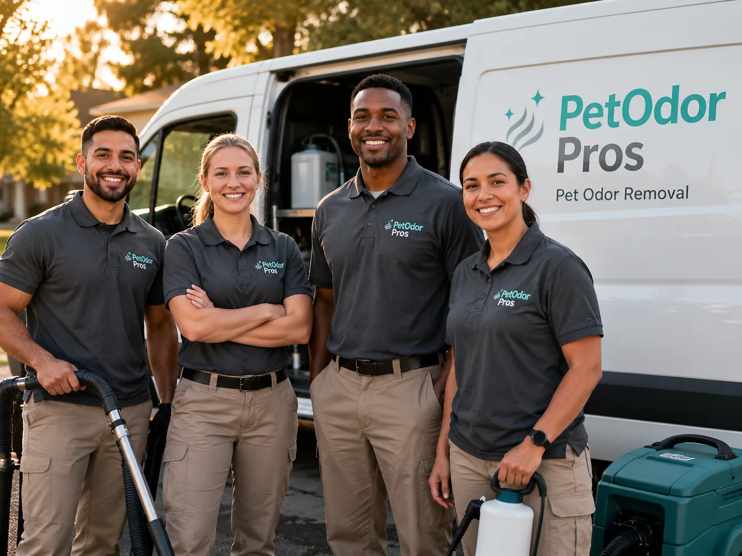 Pet Odor Removal team serving Kinross, MI
